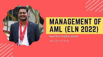 Management of AML (ELN 2022)