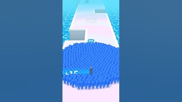 1000 Blue Vs Red Count Masters Run 3D Gameplay Stickman War #games #funny