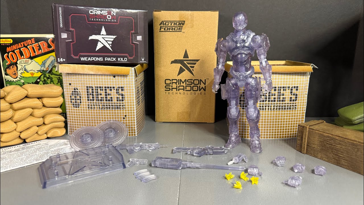 Valaverse Action Force Praetorian Wraith 2.0 Mail Away - YouTube