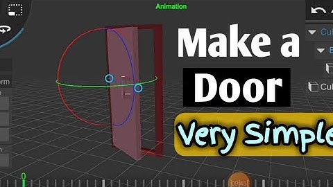 How to Make a Door+Render in Prisma 3D *Very Simple*