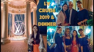 video thumbnail for: (中文English Subs) ❤️Elaine Hau - Vlog: Louis Vuitton Cruise 2019 & Dinner w/ CEO Michael Burke 💃🏻