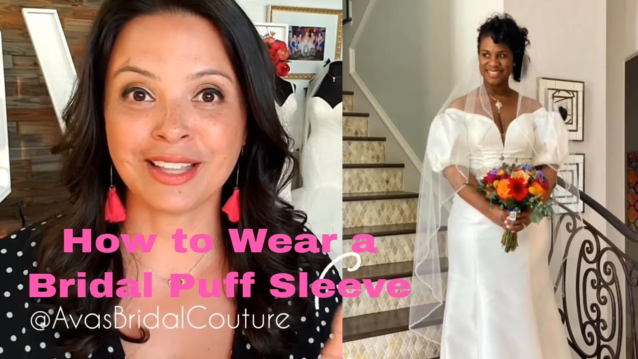 Off-Shoulder Puff Sleeves Princess Wedding Dresses DW632 – TANYA BRIDAL