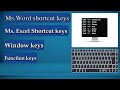 Computer shortcut keys  complete list of computer shortcut keys  a to z computer shortcut keys