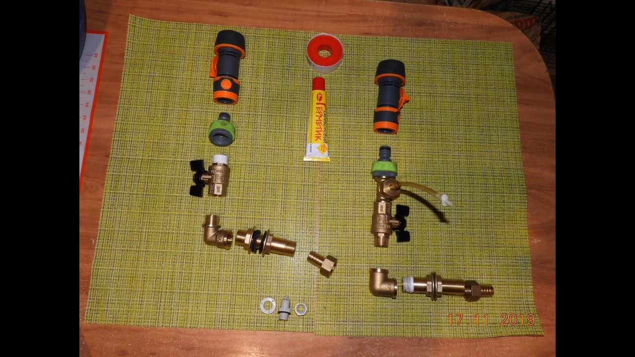 Внешний фильтр для аквариума из бочки - YouTube