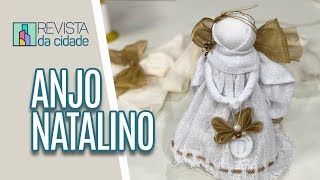 Artesanato Sustentável: Anjo Natalino - Revista da Cidade (13/11/19)