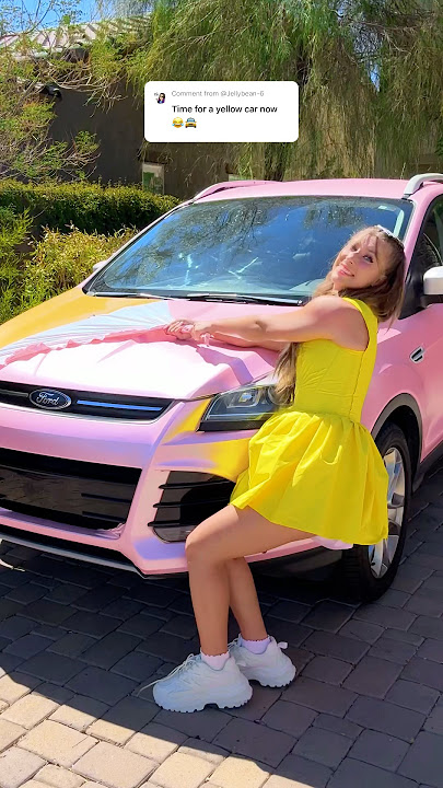 I Turned My Car Yellow!