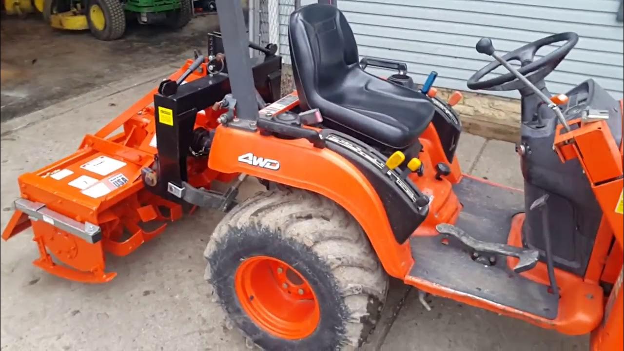 King kutter tiller for our kubota YouTube