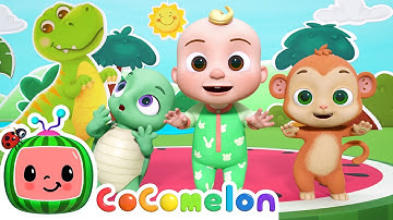 Mister Dinosaur Dance Party | CoComelon Animal Time | Animals for Kids