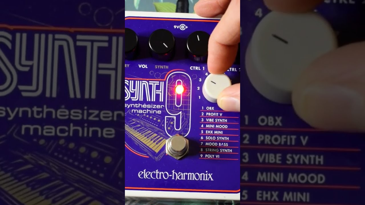 Electro Harmonix Synth9 #ehx #synth - YouTube