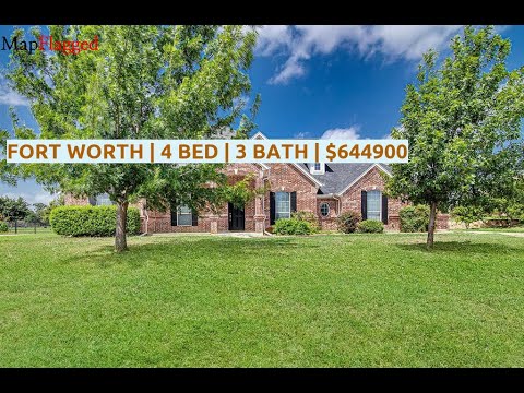 4413 Bucking Bronc Dr, Fort Worth, TX home video tour