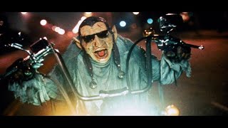 Rumpelstiltskin (1995) - Uncle Rumpel / Funny Motorcycle Crash Scene (1080p)