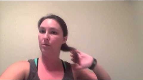 Cross stitch video #1