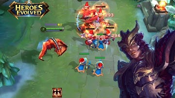 Heroes Evolved : Dragos (Warrior/Assassin) Gameplay