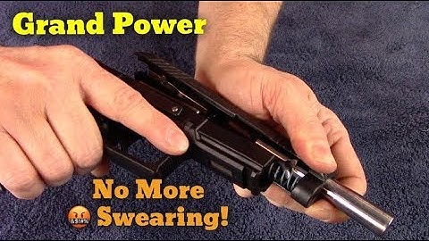 Grand Power Reassembly and Disassembly - The No Fits Method (HD)