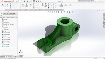 Solidworks Exercise 13 [Tutorial For Beginner]