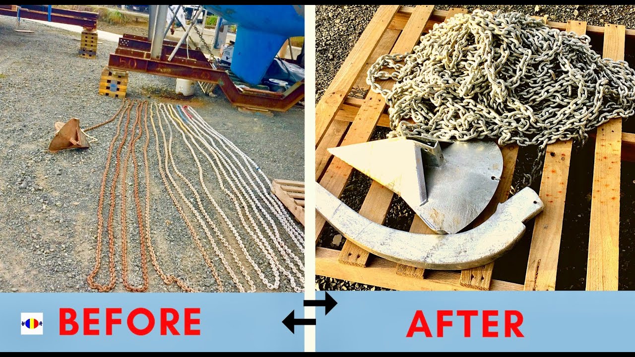 Don’t scrap your rusty anchor chain before you watch this 