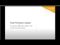 Atrial Fibrillation Updates at UI Hospitals & Clinics