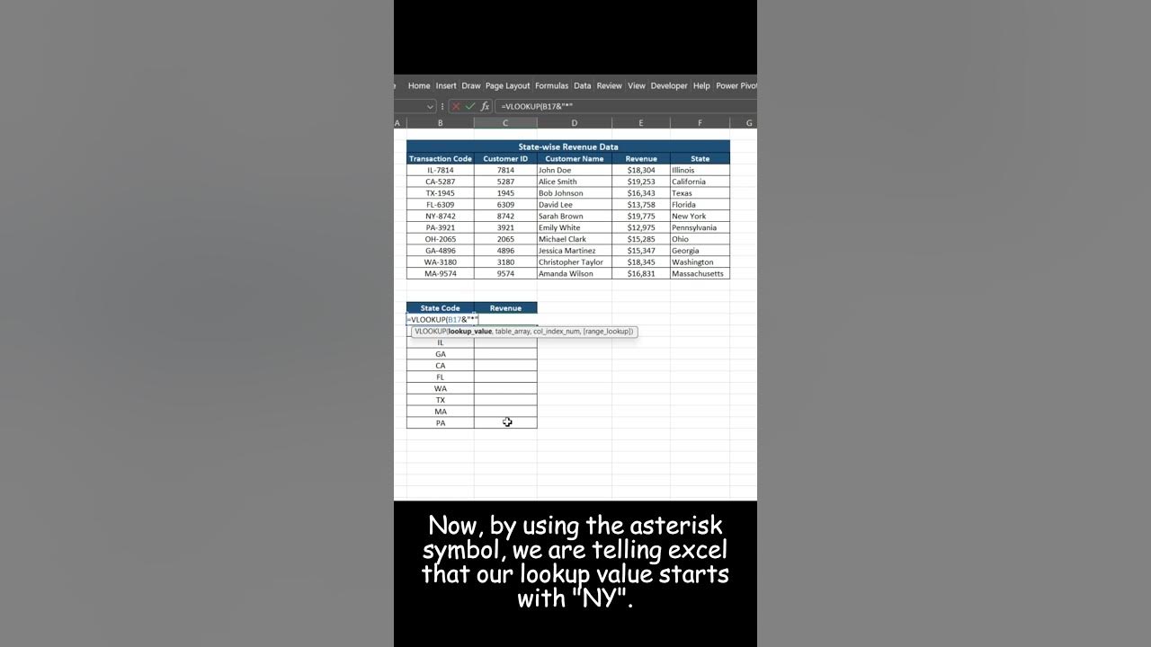 Magical VLOOKUP VLOOKUP with Wildcards in Excel YouTube
