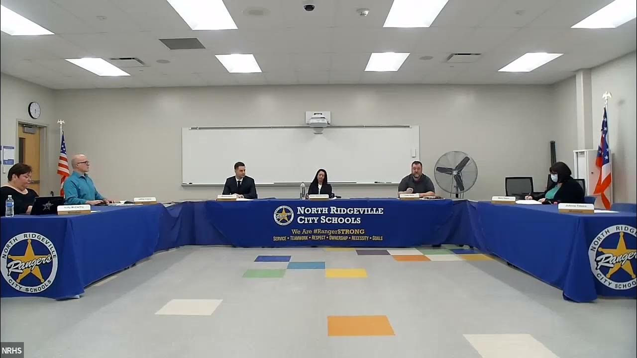 North Ridgeville City Schools Board of Education Meeting March 1, 2022