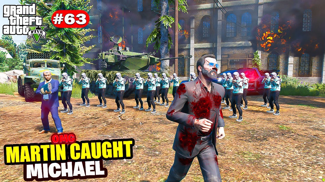 MARTIN MADRAZO CAUGHT MICHAEL | GTA 5 GAMEPLAY HINDI #63 - YouTube