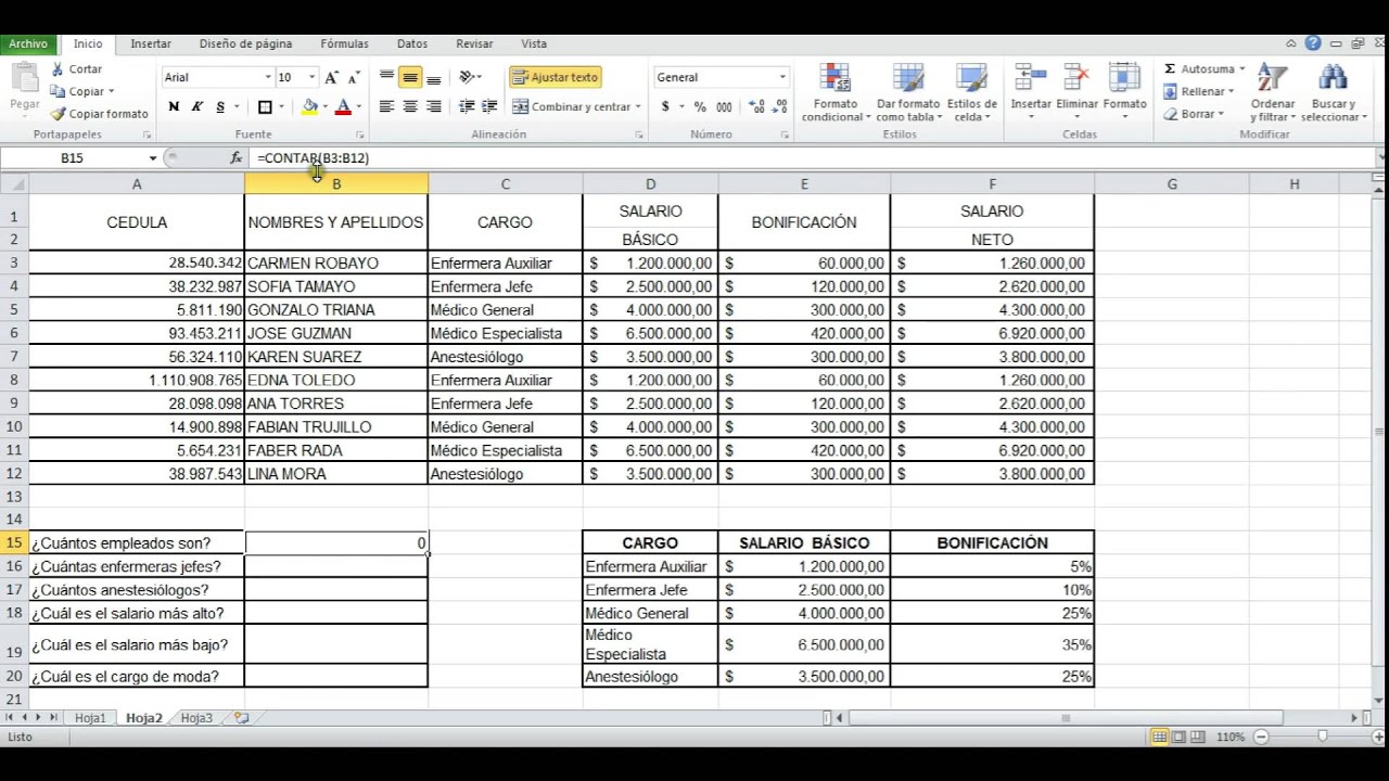 Excel Funcion Si Y O Ejercicios Resueltos Get Images