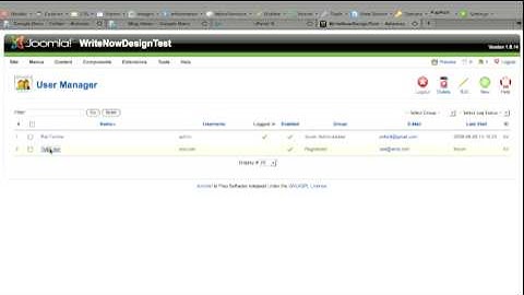 Change your Joomla password