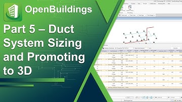 Part 5 - Automated Duct System Sizing and Promoting to 3D