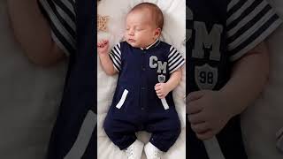 Shop Now link🔗 below👇 Cute Lion Print Baby Romper for Newborns | Summer Baby Clothes 0-18 #shorts
