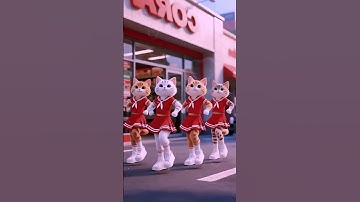 Funny Cat Dance Video Part 290 #short