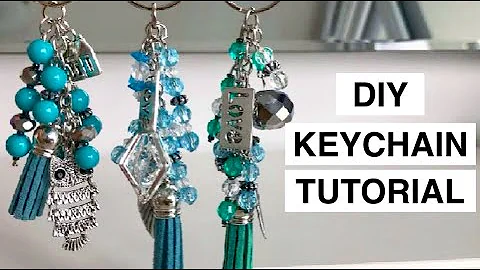 DIY Keychain Tutorial | Easy Step by Step Instructions