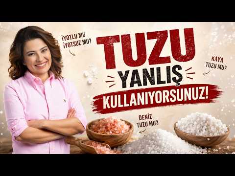 DON'T UNDERESTIMATE SALT! Recognize the Danger… The Myths We Believe About Salt Use! | Dr. Ayça Kaya