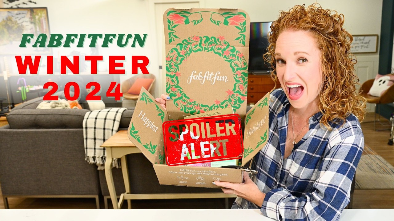 FabFitFun Winter 2024 Unboxing & Spoilers - YouTube