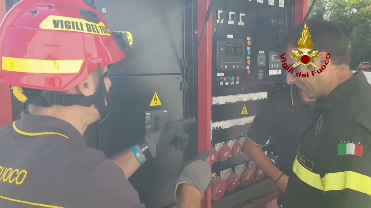 ESERCITAZIONE COLONNA MOBILE PER ALLESTIMENTO CAMPI LOGISTICI