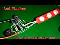 Make Led Flasher With BC547 BD139 Transistor