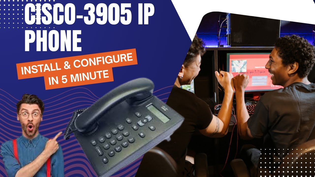 Cisco 3905 IP Phone Configuration with CUCM | Step-by-Step Setup (2025 ...