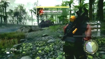 Ghost Recon Breakpoint / Future weapon intel / Steal the data before the Terminator destroys it