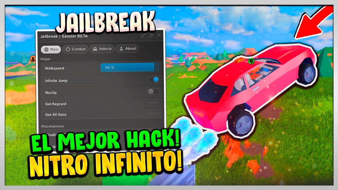 INFINITE JUMP, EL MEJOR HACK PARA VOLAR EN ROBLOX *unpatchable