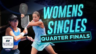 Salome Devidze v Samantha Parker at the Lapiplasty Pickleball World Championships
