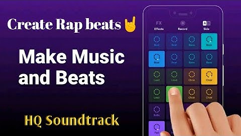 How create Rap beats on Android phone || Make easily music like DJ || Shahid Dash.
