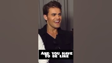 stefan (Paul wesley) about dancing in TVD | #shorts #tvd #stefansalvatore #funny #foryou