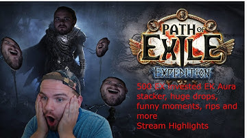 500 EX invested EK aura Stacker big drops, rips, funny moments stream highlights