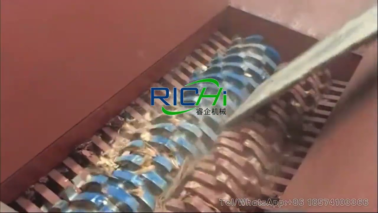 Industrial Shredder for Pallets, Wood, and Recycling Materials