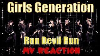 Girls' generation 솜녀시뜀 | run devil - mv reaction