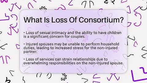What Is Loss Of Consortium? - Auto Coverage Explained