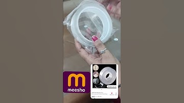 Double Side Tape | meesho Viral product | unboxing | real review | Wall Tape#unboxing#like #comment