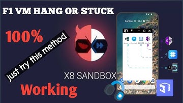 F1VM not working, stuck or hang