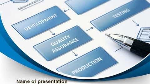 Product Life Cycle PowerPoint Template by PoweredTemplate.com