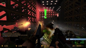 ZOMBIE ESCAPE MOD ON COUNTER-STRIKE: SOURCE, MAP: ZE_DOOM, CSS
