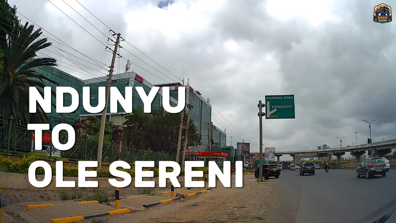 NDUNYU - OLE SERENI VIA SOUTHERN BYPASS | 4K 60 FPS DASHCAM