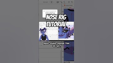 Nose rig tutorial | #vtuber #envtuber #live2d #live2dtutorial #live2dcubism